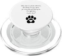 Pet Bereavement Dog Cat Memorial Gift ideas Loss Sadness PopSockets PopGrip for MagSafe