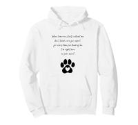 Pet Bereavement Dog Cat Memorial Gift ideas Loss Sadness Pullover Hoodie