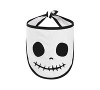 Pet Bib Halloween Costume Accessories Skull Print Polyester Dog Bandana Kerchief