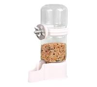 Pet Bird Automatic Drinking Fountain Bird Cage Hanging Drinking Device Automatic Feeding Water Fountain A8 White Background