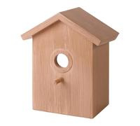 Pet Bird House Parrot Bird Breeding Box Love Bird Parrot Nest Glass Window For Viewin Window Tree Garden Suitable R9C8
