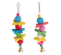 Pet Bird Tooth Chew Toys Natural Vine Balls Blocks For Cockatiel Conure Cockatoo Teeth Grinding For Cage Birds Bird Chew Toy Parrot Toys Budgies Cockatiel Parrots Parakeets Love Birds Cage Toy