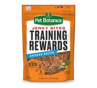 Pet Botanics 12 oz. Pouch Training Rewards Jerky Bites, Chicken Recipe, with 225 Treats Per Bag, The Choice of Top Trainers