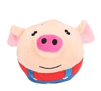 Pet Bouncing Ball Soft Plush Toy with Music Function for Dogs and Puppies Washable 14 X 13cm