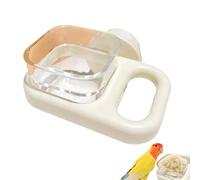 Pet Bowl Feeder, Secure Clamp Attachment, 8.6x7.3x4.4cm, Pet Bird Bowls With Clamp, Bird Cage Feeder, Multi-Functional Feeding, For Cage Feeding, Small Mammal Watering,