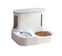 pet bowls, Cat Dog Bowls Pet Bowl Automatic Food and Water Feeding Set for Indoor Small Medium Cats Dog Pet,Green