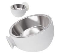 Pet Bowls with Wall Mounted, Wall Mounted Pet Bowls, Anti-Spill Magnetic Dog Food Bowls, Fixed Wall Mount Raised Puppies Food Bowl Removable for Cats Dogs Food