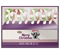 Pet Brands Candy Canes Christmas Dog Rawhide Treats