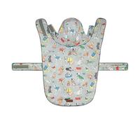 Pet Brands Cath Kidston Novelty Dog Printed Rain-mac W/fleece Inner Xsmall Clear