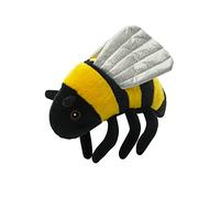 Pet Brands Cath Kidston Plush Dog Toy, Squeaky Crinkle Bee Interactive Toy for Dogs,Yellow & Black