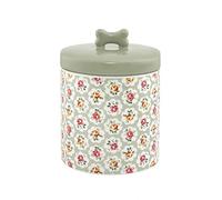 Pet Brands Cath Kidston Provence Rose Ceramic Treat Jar Clear