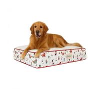 Pet Brands Cath Kidston Washable Dog Bedding Collection - Heart & Roses Print (One Size, Dog Bed (95x75cm))