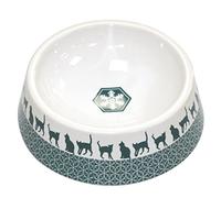 Pet Brands Christmas Cat Ceramic Bowl