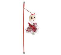 Pet Brands Christmas Santa Cat Teaser Toy