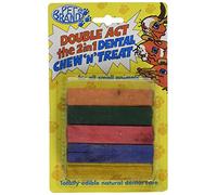 Pet Brands Double Act 2-in-1 Dental Chew and Treat Square for Small Animals