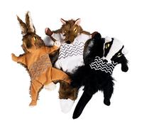 Forest Critters Plush Rabbit Dog Toy - Small
