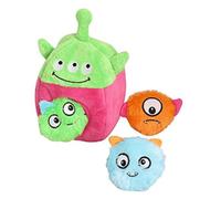 Pet Brands Hide & Seek Shark Alien Brain Training Interactive Plush Pet Toy