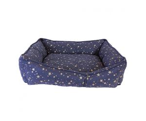 Pet Brands Starry Nights Sofa Bed Navy - Medium