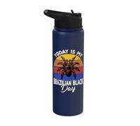 Pet Brazilian Black Tarantula Day Tarantula Stainless Steel Insulated Water Bottle