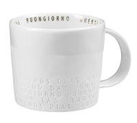 PET Breakfast Tasse Guten Tag, H:8,3cm Ø:9,5cm