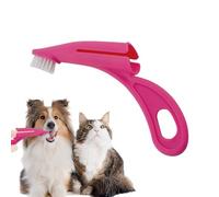 Pet Brush - Finger Scrub, Tools | Soft Teeth Cleaner, Dog Rubber Massager, Cat Bad Breath Prevention, Puppy Hygiene Gloves, Is
