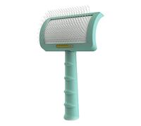 Pet Brush Removal Shishing Slicker Non-slip Handle For Non Slip Handle For Hair Removal And Care All Long Or Short Hair Pet Cleaning Slicker Brush Small Grooming Brush And Durable Brush