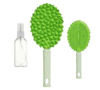 Pet Brushes for Dogs, Pet Loss Brush,Durian Shape Cat Massaging Bross | Soft Massage Comb with Pet Spray Bottle with Inch