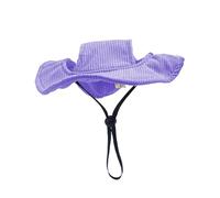 Pet Bucket Hat for Dogs Sun Cap with Chin Strap Small Medium Large Breeds Outdoor Activities Beach Protection- XL