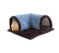 Pet Bunny Tube - Soft Fleece Sleeping Tunnel House for Animals, Lightweight Exercise Hiding Nest | Breathable, Durable Activity Retreat for Chinchilla Ferret Squirrel Cage Exploration Lou