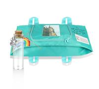 Pet Burial Body Bag with Pet Hair Memorial Bottle for Animal Body Bag for Burial and Cremation (Green, L)