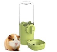 Pet Cage Automatic Water Dispenser | 750ml Siphon Water Dispenser Pet Drinking Bottle | Detachable Waterer to Prevent Overflow for Dutch, Hedgehogs, Hamster