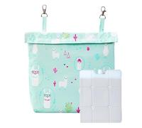 Pet Cage Cooling Ice Pack: Suspended Cooling Panel, Mini Pet Ice Plate, Portable Cold Pack | Heat Cooling Sheet With Layer