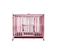 Pet cage, Dog Crate Cat Cage Indoor Full Square Tube Metal Dog Cage Folding Pet Cage Pet Playpen,78.5cm