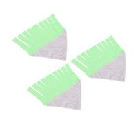 Pet Cage Hammock Comfortable 3PCS Tassel Design for Small Animals Hamsters Guinea Pigs Soft Material (Green)