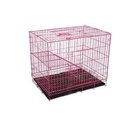 Pet Cage, Pet Cage Double-Layer Cat Villa Top Skylight Cat Cage with Tray,black,85 * 60 * 67cm