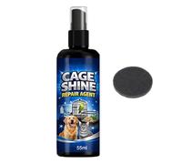 Pet Cage Rust Remover, Instant Shine Cage Repair Agent, Quickly Removes Rust and Stains, Multi Purpose Rust Remover Spray for Metals, 55ml (1PC)