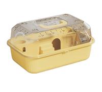 Pet Cages Spacious hamster cage acrylic villa indoor golden bear nest(Yellow)