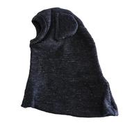 Pet Calming Headwear, Knitted Hat for Dog and Cats, Black S | Cartoon Warm Hat with Ear Headgears for Puppies, Protective Outdoor Pet Wear for Small to Large Dog