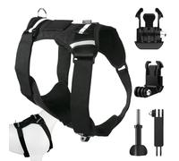 Pet Camera Harness, Secure Bracket Lightweight Pet Supplies, Puppy Camera Strap Harness Holder, for Travel Adventure Sports Photography Walking Training Daily