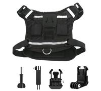 Pet Camera Harness - with Mounting Base Adjustable Bracket,Dog Chest Strap Camera Holder | for Outdoor Walking Training Daily Travel Adventure Sports Photography