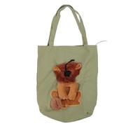 Pet Canvas Shoulder Bag, Breathable Dog Carrying Bag, Show Head Design with Adjustable Neck Size, Lightweight Cat Carrier Bag for Travel Camping Hiking, Escape Proof Portable Pet O (L)