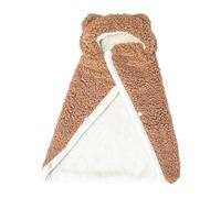 Pet Cape Blanket,Dog Cape Blanket, Dog Winter Coat with Hat Thicken Cloak Wraps,Puppy Bathrobe,Fluffy Plush Cloak Warm Sleeping Blankets for Small Medium Dogs and Cats,Multiple Sizes