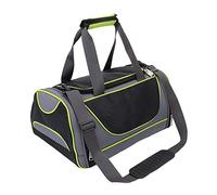 Pet Capsule Travel Bag Suitable for Cats and Puppies Portable Pet Bag Handbag Breathable Capsule Suitable for Taking Out Pet Hospital (Green Large)