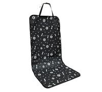 Pet car Cushion, Oxford Cloth Urine pad, Dog and cat co Driver seat Cushion, Outdoor Travel cat and Dog Cushion/638(Black bone print (car cushion))