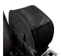 Pet Car Seat - Adjustable Safety Strap, Soft Padded Cushion, Elevated Booster Base, Foldable Portable Carrier | for Small Dogs Cats Travel Road Trips Outdoor Adventure Vehicle Front Back Passenger Use