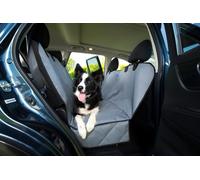 Henry Wag Pet Car Bench hammock - Safe Environment for Dogs when Travelling - Easily Foldable, Protects your Back Seat from Hair, Dirt and Dust - (145 x 130 cm)