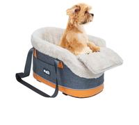 Pet Car Seat: Center Console Carrier, Compact Dog Travel Bag, Safe Armrest Cushion, Practical Puppy Organizer | Portable Safety Seat