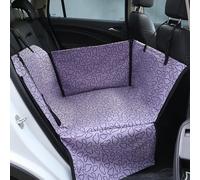 Pet Car Seat for Audi A5 2025 Washable Dog Cat Portable Breathable Bag with Seat Belt Foldable Pet Seat Cover Suitable for Pets Up to 20kg,Purple Cloud
