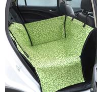 Pet Car Seat for Honda CR-V Hydrogen 2025 Washable Dog Cat Portable Breathable Bag with Seat Belt Foldable Pet Seat Cover Suitable for Pets Up to 20kg,Green Cloud