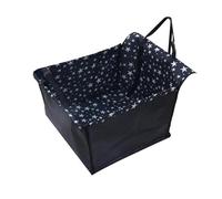 Pet Car Seat for Maserati Grecale Folgore EV SUV 2024 Washable Dog Cat Portable Breathable Bag with Seat Belt Foldable Pet Seat Cover Suitable for Pets Up to 20kg,Starry Sky